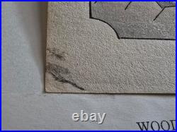 Hiroshige Ando Woodblock Print Ejiri Tokaido 53 Stations Uchida Art Co Japan#19