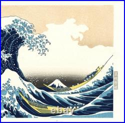 Hokusai Japanese Woodblock Print Great Wave Kanagawa Ukiyo-e