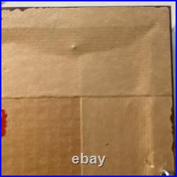 Hokusai Japanese Woodblock Style Print Kacho-ga Birds & Oak Framed