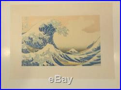 Hokusai Japanese beautiful woodblock prints (taksushika reprints) 1960s