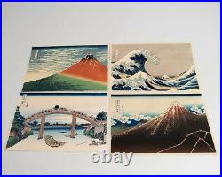 Hokusai Thirty-Six Views of Mount Fuji & Ten Additional Views Woodblock Prints