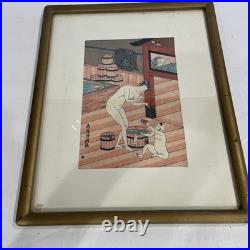 Int. Women's Bath-House by Kiyonaga Torii (1752-1815), Japanese Woodblock Print