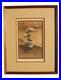 Itcho_Hanabusa_A_White_Cat_Japanese_Woodblock_Print_reprint_1920_s_Framed_01_uier
