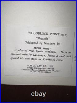 Ito Nisaburo Pair Of Japanese Woodblock Prints