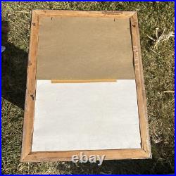 Ito Nisaburo The Inns at Arima Hot Spring Japanese Woodblock Print 1950 Framed