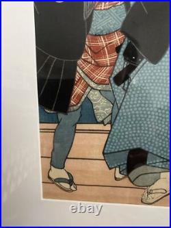 JAPANESE WOODBLOCK PRINT ORIGINAL ANTIQUE circa 1850 TOYOKUNI III / KUNISADA