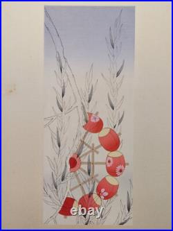 JAPANESE WOODBLOCK PRINT SHIN HANGA ORIGINAL ANTIQUE Japanese Design 1920s