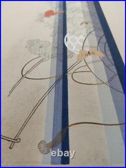 JAPANESE WOODBLOCK PRINT SHIN HANGA ORIGINAL ANTIQUE SEKKA Japanese Design 1920s