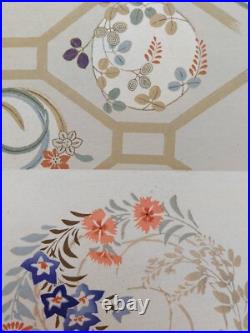 JAPANESE WOODBLOCK PRINT SHIN HANGA ORIGINAL ANTIQUE SEKKA Japanese Design 1920s