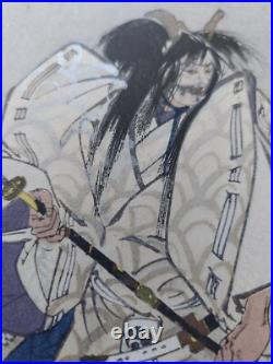 JAPANESE WOODBLOCK PRINT SHIN HANGA ORIGINAL ANTIQUE TSUKIOKA KOGYO 1927 Signed