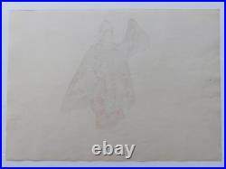 JAPANESE WOODBLOCK PRINT SHIN HANGA ORIGINAL ANTIQUE TSUKIOKA KOGYO 1927 Signed