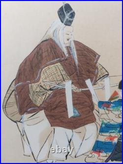 JAPANESE WOODBLOCK PRINT SHIN HANGA ORIGINAL ANTIQUE TSUKIOKA KOGYO 1927 Signed