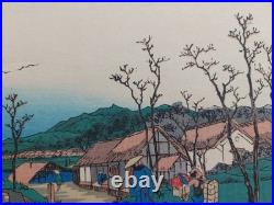 JAPANESE WOODBLOCK PRINT by EISEN