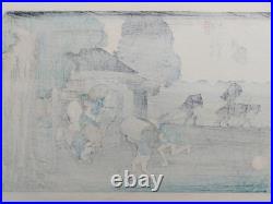 JAPANESE WOODBLOCK PRINT by HIROSHIGE