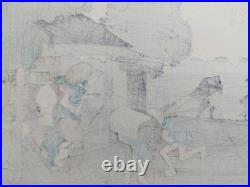 JAPANESE WOODBLOCK PRINT by HIROSHIGE