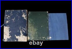 Japanese 14 Old books Kanji School Textbooks Medicine etc Woodblock prints #20