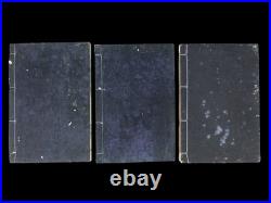 Japanese 14 Old books Kanji School Textbooks Medicine etc Woodblock prints #20