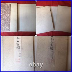 Japanese Antique Woodblock Print Book About the Tokugawa Era Customs 2-Book 1898