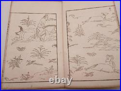 Japanese Antique Woodblock PrintedBook? Narumikata 5 Volumes Complete 1883
