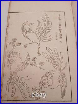 Japanese Antique Woodblock PrintedBook? Narumikata 5 Volumes Complete 1883
