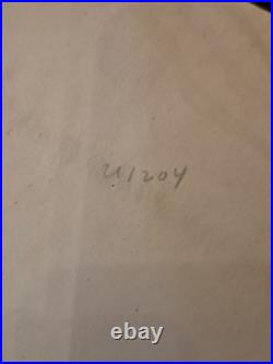 Japanese Bodhisattva Woodblock Print Numbered Japanese Buddhist Art READ