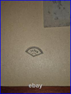 Japanese Bodhisattva Woodblock Print Numbered Japanese Buddhist Art READ