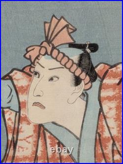Japanese Ukiyo-e Nishiki-e Woodblock Print 5-136 Utagawa Toyokuni? 1856