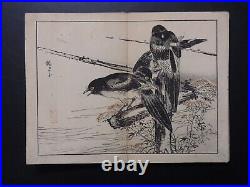 Japanese Ukiyo-e Woodblock Print Book 4-329 Kono Bairei Illustrated Book 1886