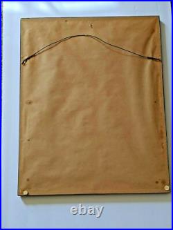 Japanese WOODBLOCK Kawai, Kenji circa 1940s Early Edition FRAMED 16 by 20