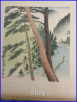 Japanese Woodbloack Prints, The FIFTEEN VIEWS OF Kyoto By Tomikichiro Tokuriki