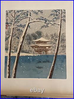 Japanese Woodbloack Prints, The FIFTEEN VIEWS OF Kyoto By Tomikichiro Tokuriki