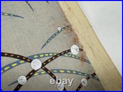 Japanese Woodblock Print Book Shin-bijutsukai vol. 4 Textile Furuya Korin