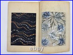 Japanese Woodblock Print Book Shin-bijutsukai vol. 4 Textile Furuya Korin