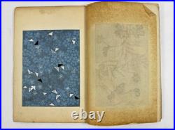 Japanese Woodblock Print Book Shin-bijutsukai vol. 4 Textile Furuya Korin