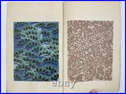 Japanese Woodblock Print Book Shin-bijutsukai vol. 5 Furuya Korin 1903 Original