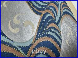 Japanese Woodblock Print Book Shin-bijutsukai vol? Furuya Korin Textile Book