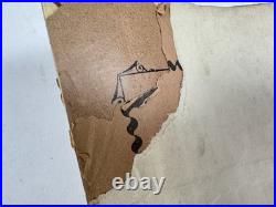 Japanese Woodblock Print Book Shin-bijutsukai vol? Furuya Korin Textile Book