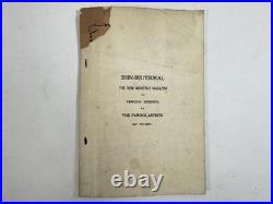 Japanese Woodblock Print Book Shin-bijutsukai vol? Furuya Korin Textile Book