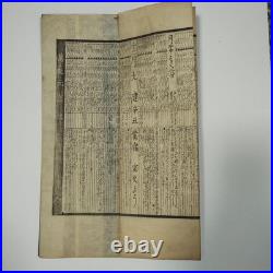 Japanese Woodblock Print Calendar Ise Koyomi Kaei 7 Manen 2 Late Edo 2 Vols