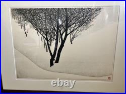 Japanese Woodblock Print Fukui Masao Winter