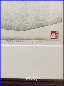 Japanese Woodblock Print Fukui Masao Winter