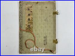 Japanese Woodblock Print Gonikai Shinzuan vol. 1 Kimono Textile Pattern