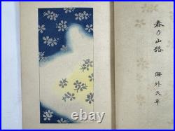 Japanese Woodblock Print Gonikai Shinzuan vol. 1 Kimono Textile Pattern