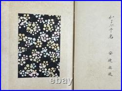 Japanese Woodblock Print Gonikai Shinzuan vol. 1 Kimono Textile Pattern
