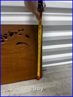 Japanese Woodblock Print Guardian God Brings Good Fortune Farm Land Rare Vintage