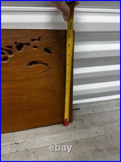 Japanese Woodblock Print Guardian God Brings Good Fortune Farm Land Rare Vintage