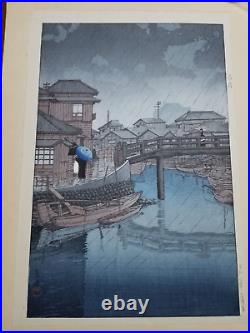 Japanese Woodblock Print Hasui Kawase