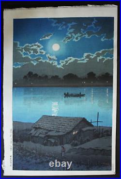 Japanese Woodblock Print Hasui Kawase Posthumous Edition