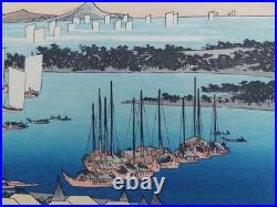 Japanese Woodblock Print Hiroshige Takamizawa Print Maker 53 Stations Tokaido