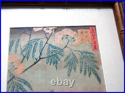 Japanese Woodblock Print, Hiroshige, Water Scene